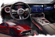 Mercedes-AMG GT Electric: Інтер’єр, орієнтований на водія
