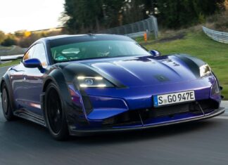 La Porsche Taycan Turbo GT Manthey bat le record du Nürburgring pour les berlines électriques