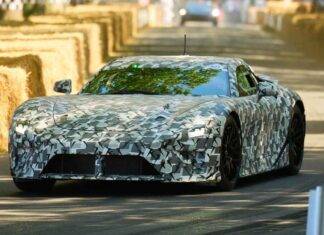 Lexus LFA returns, minus the engine